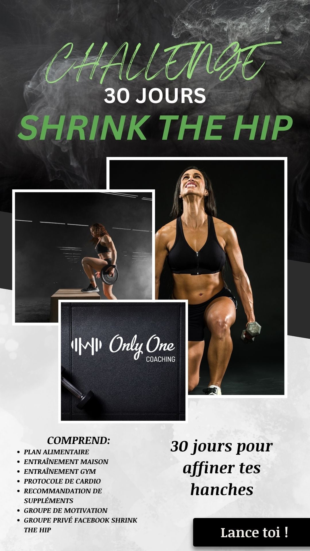 CHALLENGE - SHRINK THE HIP (30 JOURS)